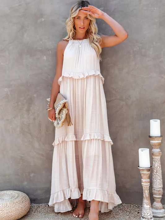Mabel™ Maxi Dress met ruches